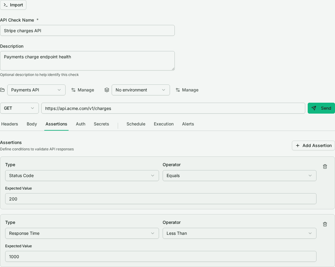 ObserveOne — Assertions decide what counts as healthy