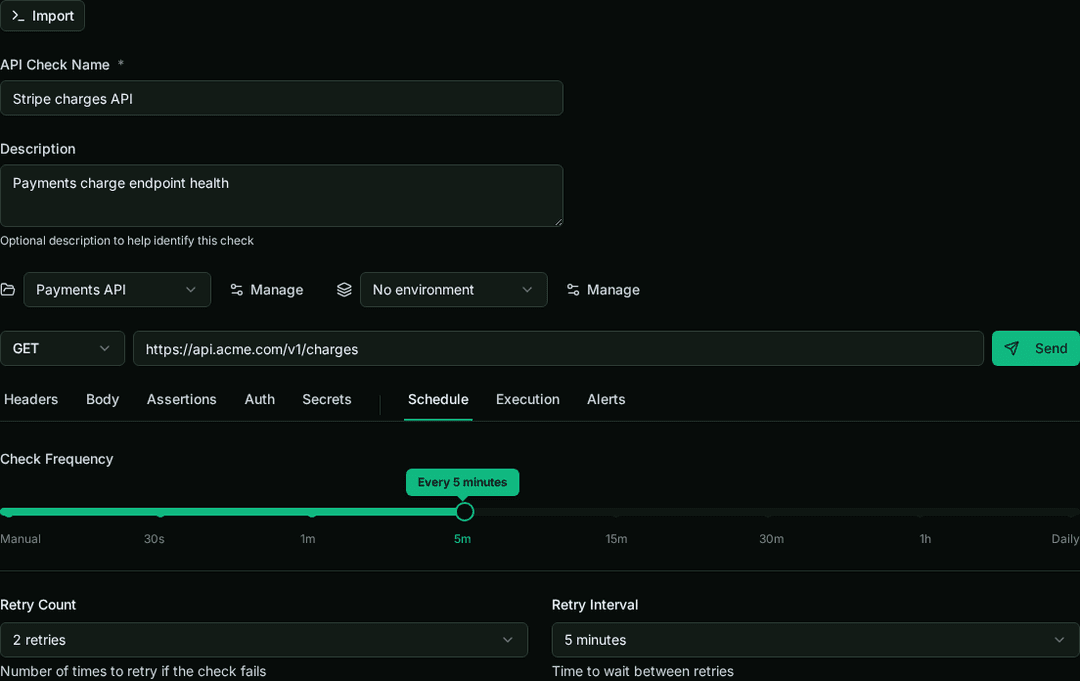 ObserveOne — Schedule with retries