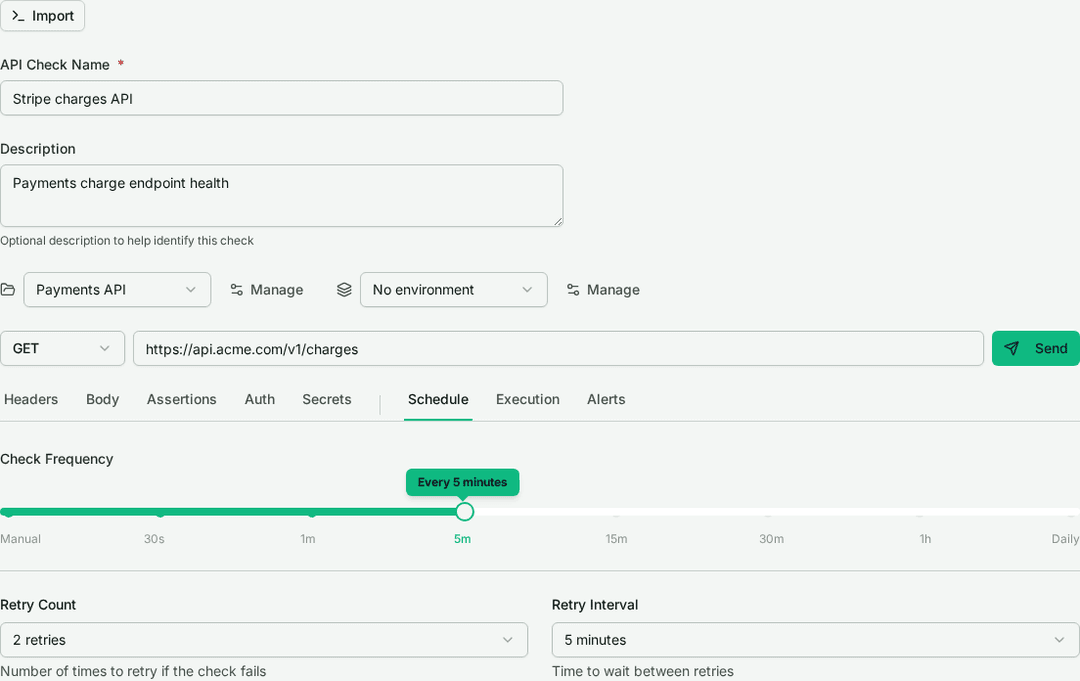 ObserveOne — Schedule with retries